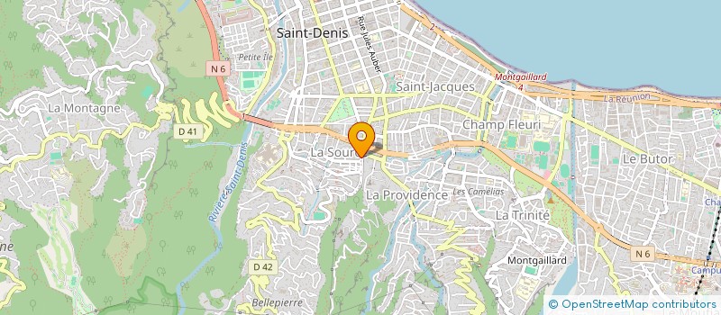 localisation de l'entreprise MONSIEUR JEAN ZEPHIR à SAINT-DENIS
