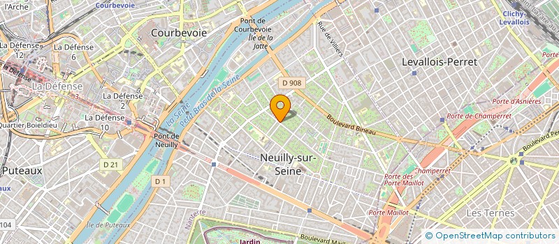 localisation de l'entreprise MONSIEUR JEAN ZERBIB à NEUILLY-SUR-SEINE