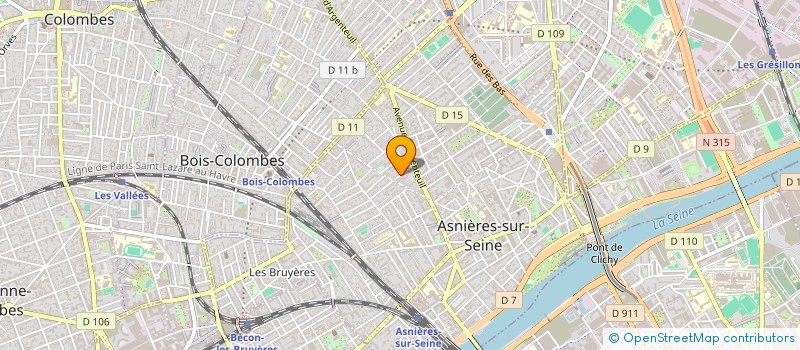 localisation de l'entreprise MONSIEUR JEAN ZIBI à ASNIERES-SUR-SEINE