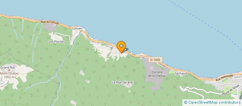 localisation de l'entreprise MONSIEUR JEAN ZIC  SAINT-GINGOLPH