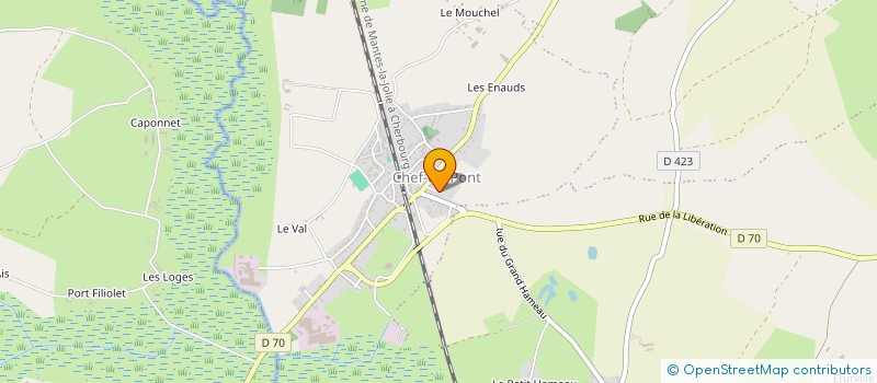 localisation de l'entreprise MONSIEUR JEAN ZIEGLER  SAINTE-MERE-EGLISE