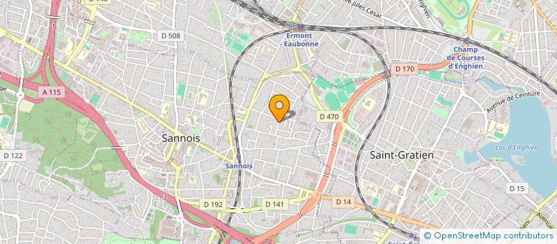 localisation de l'entreprise MONSIEUR JEAN ZILBERMAN à SANNOIS