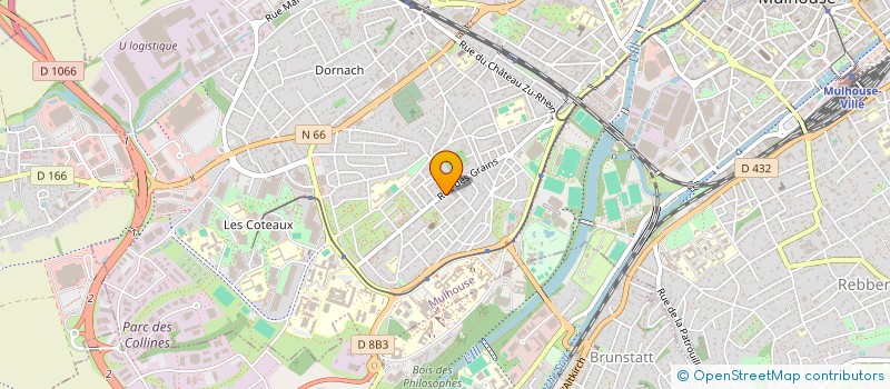 localisation de l'entreprise MONSIEUR JEAN ZIMMER à MULHOUSE