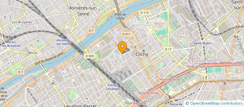 localisation de l'entreprise MONSIEUR JEAN ZIND à CLICHY