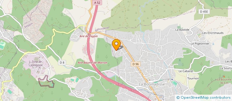 localisation de l'entreprise MONSIEUR JEAN ZOYO  LA BOUILLADISSE