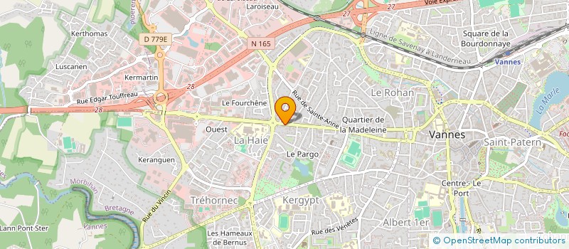 localisation de l'entreprise MONSIEUR JEAN ZUBER à VANNES