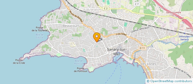 localisation de l'entreprise MONSIEUR JEAN ZUNINO à SANARY-SUR-MER