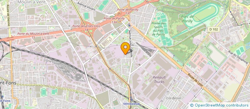 localisation de l'entreprise MONSIEUR JEANBAPTISTE ROSSIGNOL  VENISSIEUX