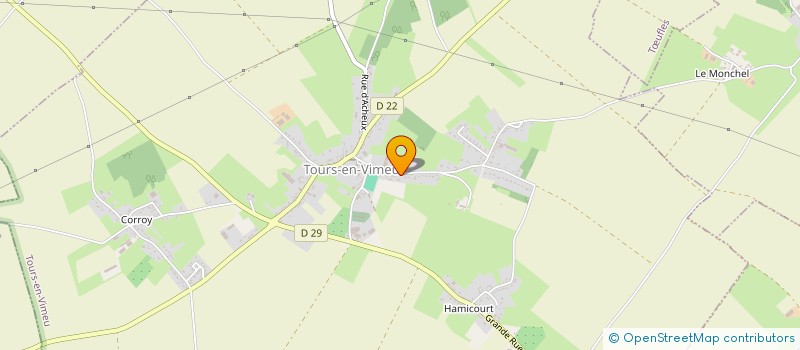 localisation de l'entreprise MONSIEUR JEANBAPTISTE VAILLANT  ACHEUX-EN-VIMEU