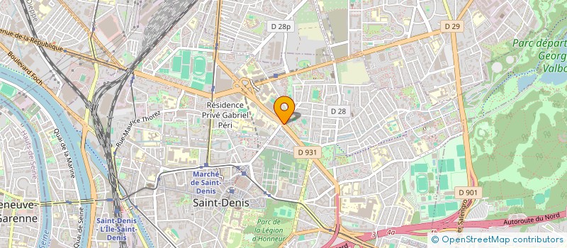 localisation de l'entreprise MONSIEUR JEANINA MADEDDU à SAINT-DENIS