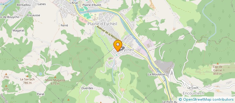localisation de l'entreprise MONSIEUR JEANLOUIS FUCHO à EYCHEIL