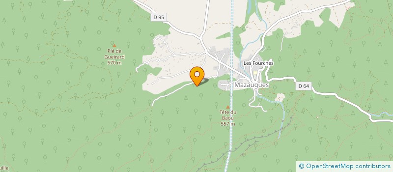 localisation de l'entreprise MONSIEUR JEANLOUIS LOPEZ à MAZAUGUES