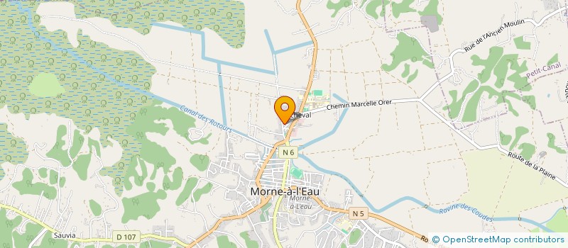 localisation de l'entreprise MONSIEUR JEANLUC GUSTAVE à MORNE A L EAU