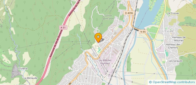 localisation de l'entreprise MONSIEUR JEANMARC GAY  CHATEAU-ARNOUX-SAINT-AUBAN