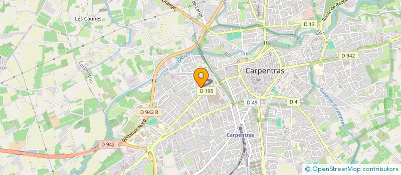 localisation de l'entreprise MONSIEUR JEANMICHEL ANDRE à CARPENTRAS