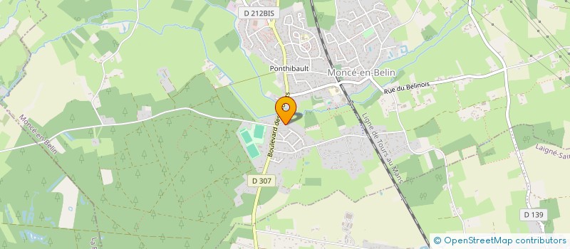 localisation de l'entreprise MONSIEUR JEANNE NGOLOKO MESSY  RUAUDIN