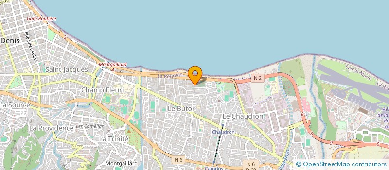 localisation de l'entreprise MONSIEUR JEANNOT RAKOTONDRASOA  SAINT-DENIS