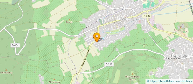 localisation de l'entreprise MONSIEUR JEANNOT SCALIA à ROSHEIM