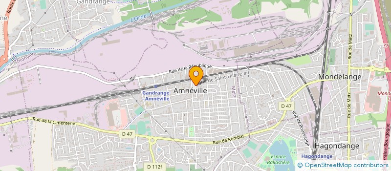 localisation de l'entreprise MONSIEUR JEANNOT SEFRIN  AMNEVILLE