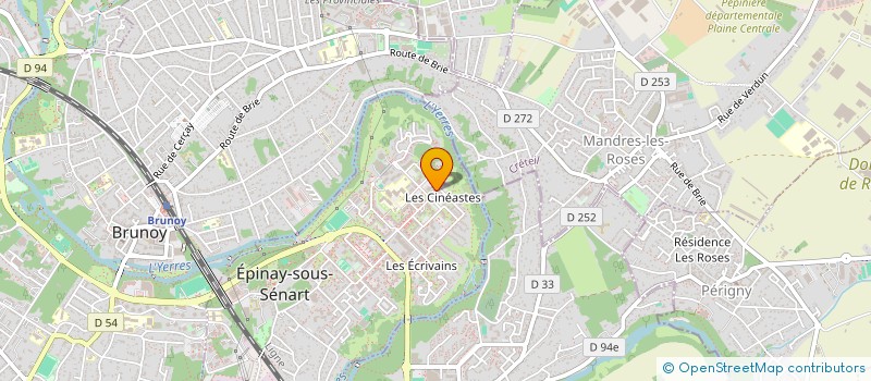 localisation de l'entreprise MONSIEUR JEANNOT TOGOLO à EPINAY-SOUS-SENART