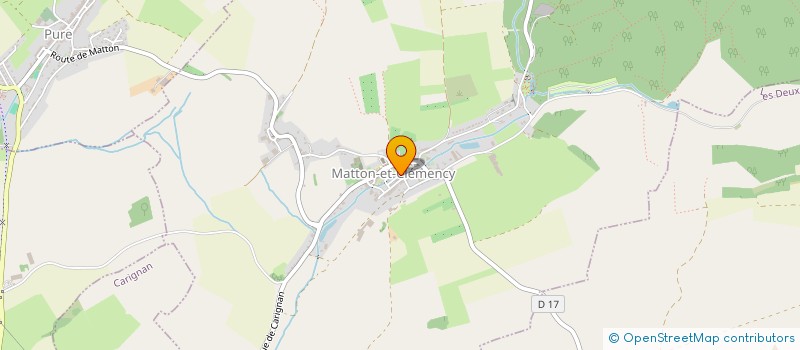 localisation de l'entreprise MONSIEUR JEANNY RENARD à MATTON-ET-CLEMENCY