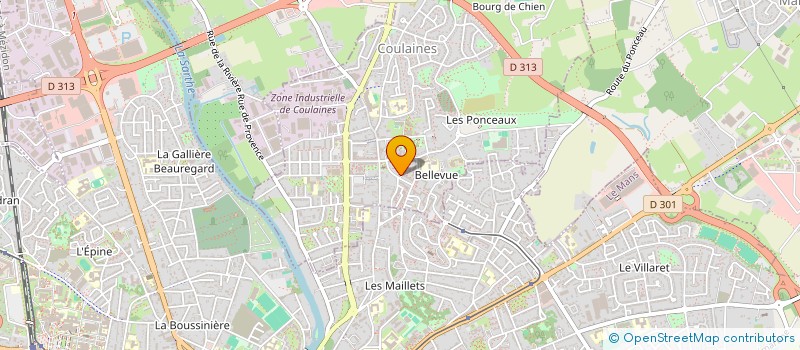 localisation de l'entreprise MONSIEUR JEANO IKOLO MPUTEYA  LE MANS