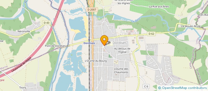 localisation de l'entreprise MONSIEUR JEANRENE LAMOISE à DORDIVES