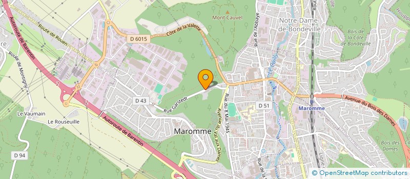 localisation de l'entreprise MONSIEUR JEANSON CHARLES  MAROMME