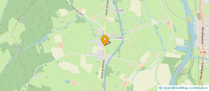 localisation de l'entreprise MONSIEUR JEASON GONDRAS  BRIENNON