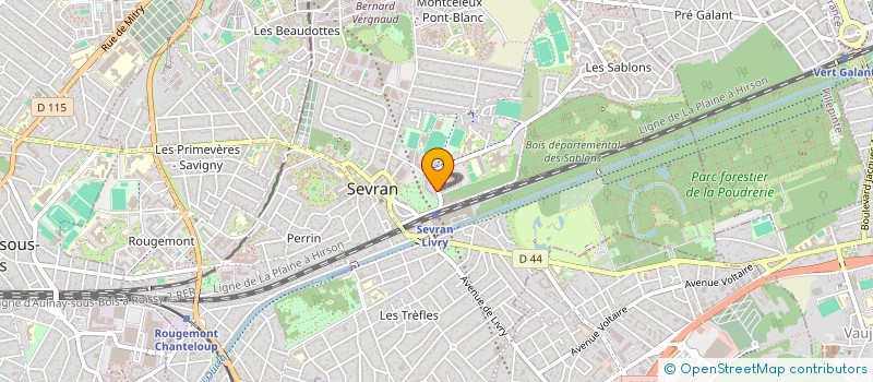 localisation de l'entreprise MONSIEUR JEBRAN NABIH à SEVRAN