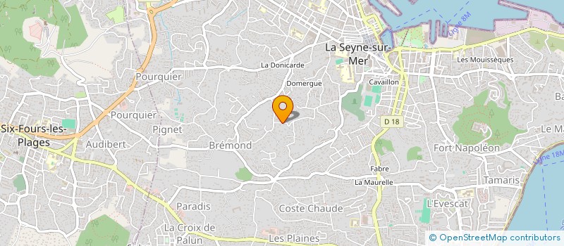 localisation de l'entreprise MONSIEUR JEBRAN ZIAMARI à LA SEYNE-SUR-MER