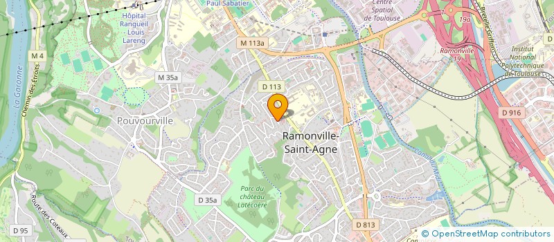 localisation de l'entreprise MONSIEUR JEBRIL DRISS à RAMONVILLE-SAINT-AGNE