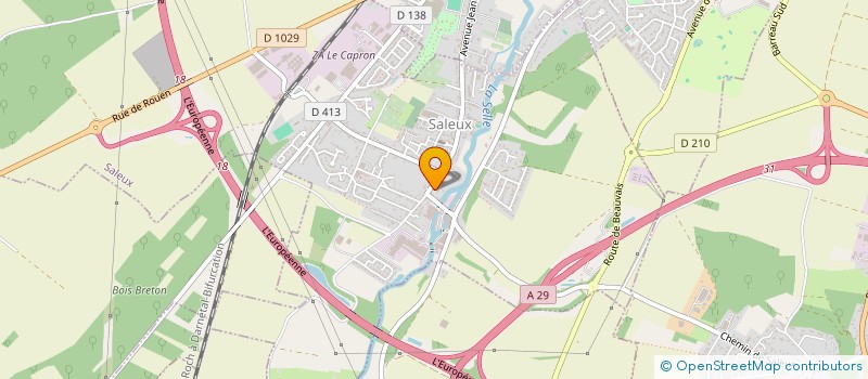 localisation de l'entreprise MONSIEUR JECINTO MATOS DA SILVA  PROUZEL