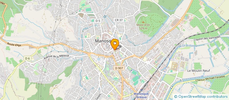 localisation de l'entreprise MONSIEUR JEDRZEJ STEPIEN à MANOSQUE