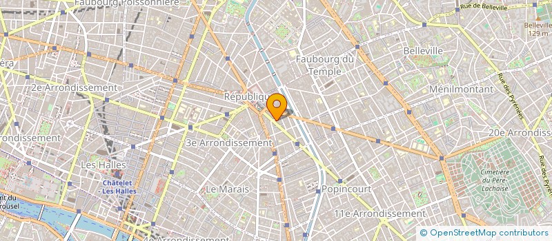 localisation de l'entreprise MONSIEUR JEEAN-LOUIIS BORDDU  PARIS