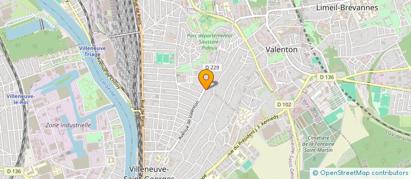 localisation de l'entreprise MONSIEUR JEEVA PRATHAB JEEVARAJAH  VILLENEUVE-SAINT-GEORGES