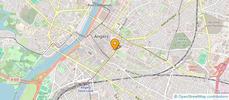 localisation de l'entreprise MONSIEUR JEF ENZA  ANGERS