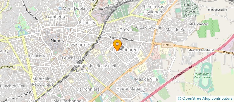 localisation de l'entreprise MONSIEUR JEFF CORDIER  NIMES