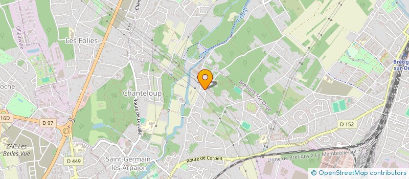 localisation de l'entreprise MONSIEUR JEFF DASSONNEVILLE à SAINT-GERMAIN-LES-ARPAJON