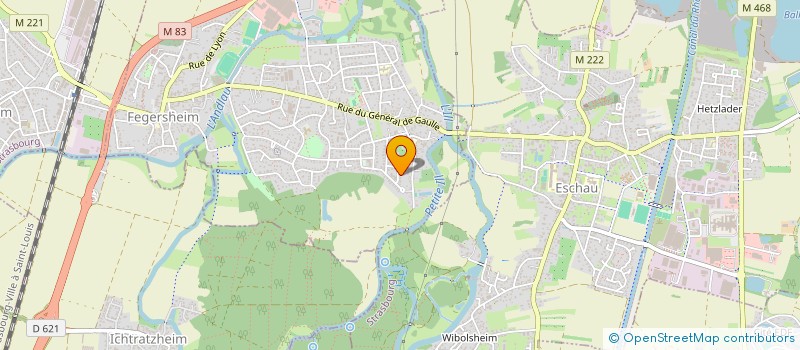 localisation de l'entreprise MONSIEUR JEFF DEMESTRE  FEGERSHEIM