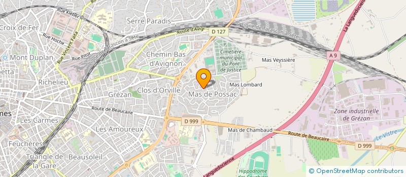 localisation de l'entreprise MONSIEUR JEFF HARDIT  NIMES