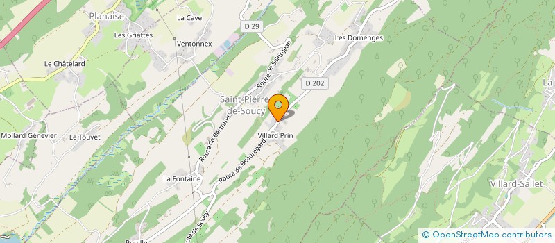 localisation de l'entreprise MONSIEUR JEFF ORSET  SAINT-PIERRE-DE-SOUCY