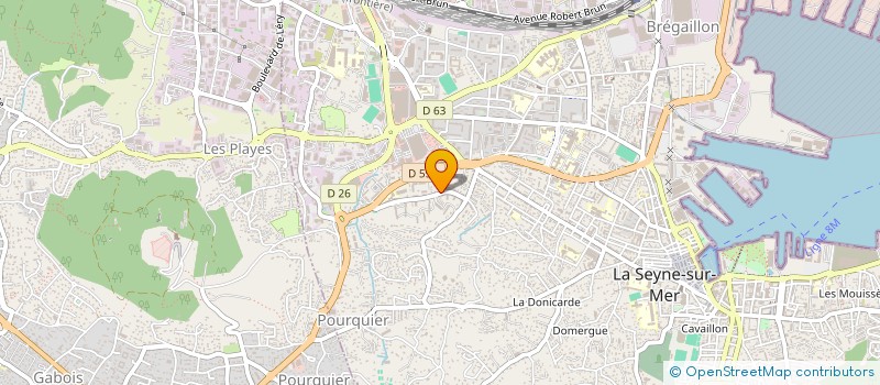 localisation de l'entreprise MONSIEUR JEFF RANIRIMANANA à LA SEYNE-SUR-MER