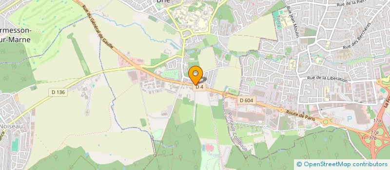 localisation de l'entreprise MONSIEUR JEFF SAINVIL  LA QUEUE-EN-BRIE