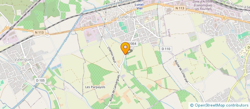 localisation de l'entreprise MONSIEUR JEFF STEIMBACH  LUNEL-VIEL