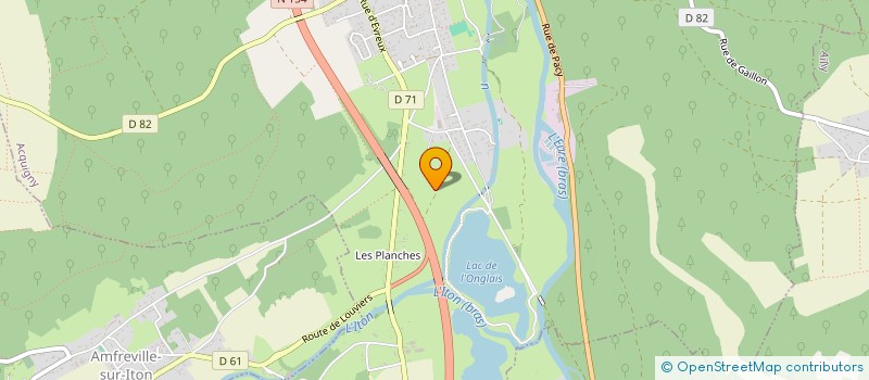 localisation de l'entreprise MONSIEUR JEFF THINEL à ACQUIGNY