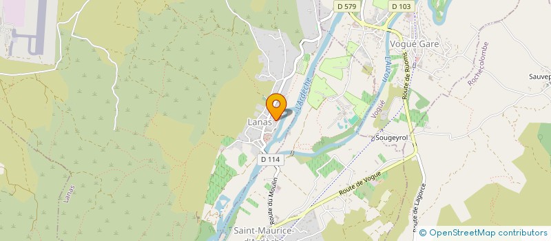 localisation de l'entreprise MONSIEUR JEFFERSON ASSFELD  VALLEES-D'ANTRAIGUES-ASPERJOC