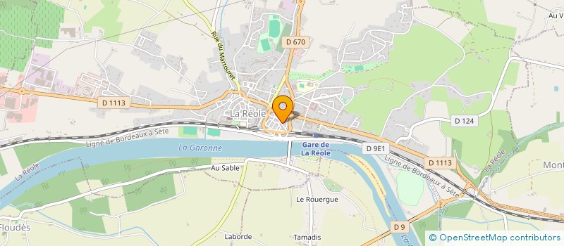 localisation de l'entreprise MONSIEUR JEFFERSON DE SALENGRE  LA REOLE