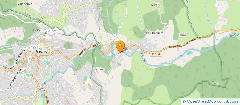 localisation de l'entreprise MONSIEUR JEFFERSON GOMES GALVAO  COUX