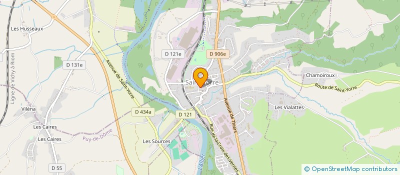 localisation de l'entreprise MONSIEUR JEFFERSON GONON à SAINT-YORRE